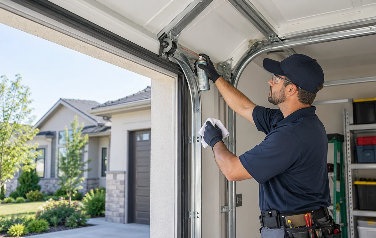 Garage Door Maintenance service illustration for Daniel Garage Door Repair in Millbrae, CA