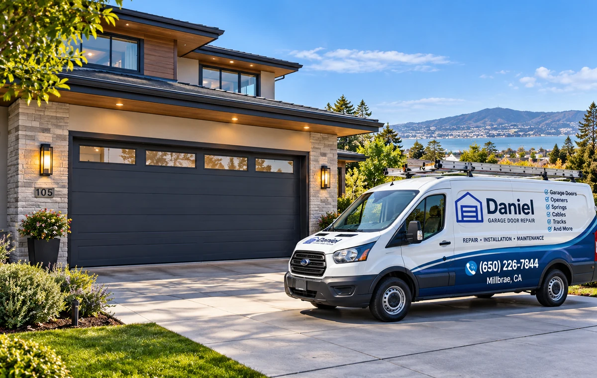 Garage Door Opener Repair service illustration for Daniel Garage Door Repair in Millbrae, CA